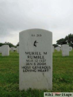 Muriel M Rumble