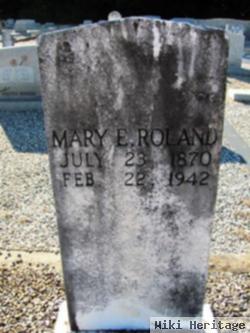 Mary E Roland