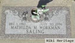 Mathilda M Workman Saling