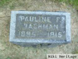 Pauline Frances Bachman