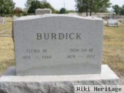 Flora M. Burdick