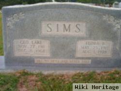 George Lake Sims