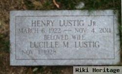 Dr Henry Lustig, Jr