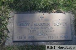 Sgt Leroy Martin Sovey