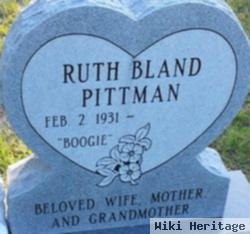 Ruth "boogie" Bland Pittman