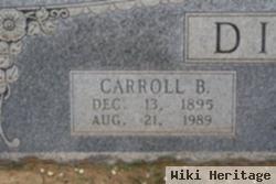 Dr Carroll B Dixon