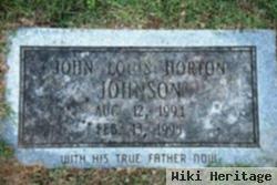 John Louis Horton Johnson