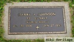 Harry Adelbert Johnson