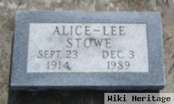 Alice Lee Stowe