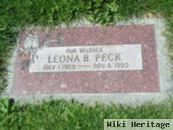 Leona B Salyer Peck