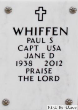 Jane D Whiffen