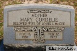 Mary Cordelie Mcgee