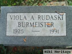 Viola Ann "vi" Rudaski Burmeister