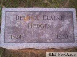 Delphia Elaine Hedges