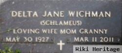 Delta Jane Schlameus Wichman