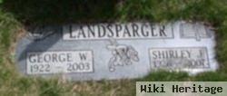 Shirley J Landsparger