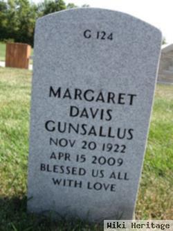 Margaret Davis Gunsallus