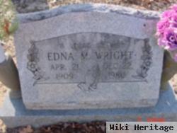 Edna M Wright