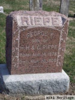 George F. Riepe