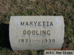 Maryetta Etta Dooling