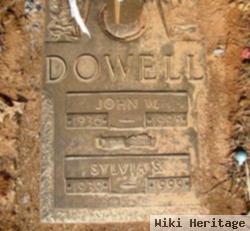 John W Dowell