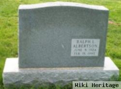 Ralph L Albertson