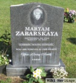 Maryam Zabarskaya