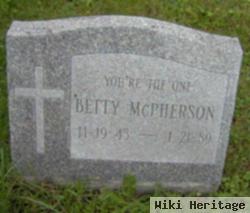 Betty Hilts Mcpherson