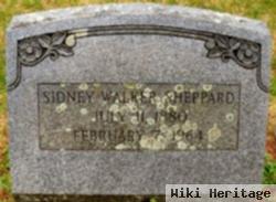 Sidney Walker Sheppard