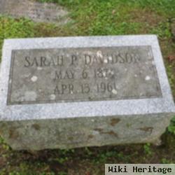 Sarah Peet Davidson