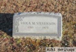 Viola M Stevenson