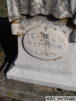 Capt George Walter Parsons