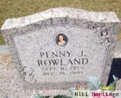 Penny J Rowland