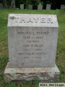 Horatio W. Thayer