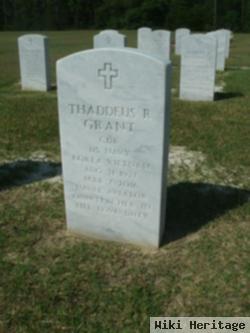 Thaddeus R Grant