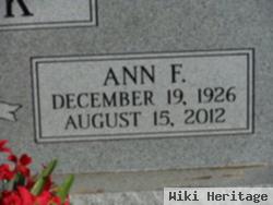 Annie Frances "ann" Kohutek Meek