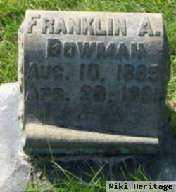 Franklin A Bowman