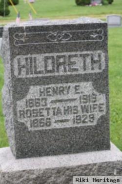 Henry E Hildreth