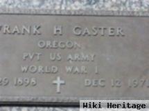 Pvt Frank H. Gaster