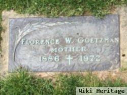Florence W Goetzman
