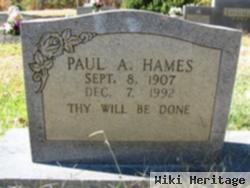 Paul A Hames