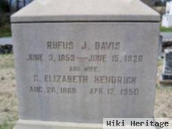 S. Elizabeth Kendrick Davis