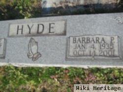 Barbara P Hyde