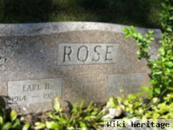 Earl H Rose