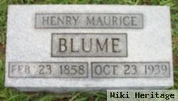 Henry Maurice Blume