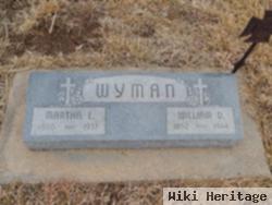 Martha E Wyman