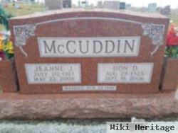 Jeanne Jeannette Mccormick Mccuddin