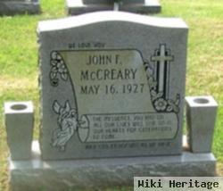 John F. Mccreary