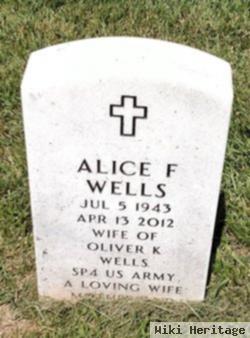 Alice Faye Lile Wells