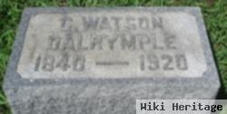 C. Watson Dalrymple